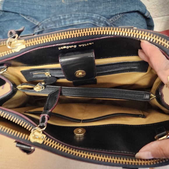 Antonio Melani black leather handbag - Picture 3 of 10